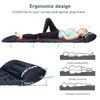 Outdoor Sleeping Pad Camping Inflatable Mattress Built-in Pump Ultralight Air Cushion Travel Mat With Headrest For Travel Hiking240328