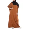 Ethnische Kleidung Bescheidenes Kleid Muslimische Frauen Fledermausärmel Gebetsabayas für Frauen Türkei Islamischer Kaftan Ramadan Kimono Vestido