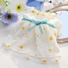 Dog Apparel Breathable Lovely Summer Two-legged Clothes Comfortable Puppy Dress Floral Printing For Park