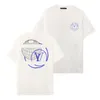 T-shirt da uomo di marca T-shirt da donna con lettere Stampa maniche corte Camicie estive da uomo T-shirt larghe L-13 Taglia XS-XL