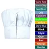 Kapelusz Chef Regulowany Elastyczne Baker Kitchen Cooking Chef Cap 24n3#