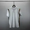 Designer Polo Men's Summer Embroidered High Street Trend Shirt Top T-shirt A2