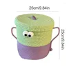 Sacos de lavanderia grande capacidade cesta dobrável balde de armazenamento brinquedo sujo com alças roupas