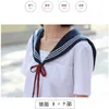 japan Style Schoolgirl Sailor Seifuku Suits JK Basic Japanese School Uniform Anime Cosplay Costumes Women Cute Pleated Skirt y7wV#