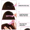 Hair Brushes Parting Comb Tiptail For Braids Teasing Combs With Stainless Steel Pintail Styling Hairdressing 1452 Drop Delivery Prod Dhpuf
