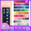 Beautilux Kit smalto gel per unghie 6 pz/set x10ml Soak Off UV LED Set di smalti per unghie Gel semipermanenti per nail art Lacca Confezione regalo fai da te 240321