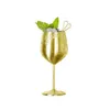 Vinglasparti Champagne Drinking Creative Metal Goblets Es Cup Rostfri Tool Bar Steel levererar Cocktail Glass Drop Delivery Hom OT3UN