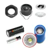 Outils NatureHike Ultra Bright Portable Multifinectiona Battery Zoomable Flashing Camping Lantern Outdoor Hand Lamp Light Lamp LED LED