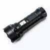 Mini Black LED High Brighess And Strong Light Camping Plastic Flashlight Printable Small Gift 634823