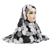 Beanie/Skull Caps Maat M Een Stuk Amira Moslim Vrouwen Hijab Instant Sjaal Print Tulband Islamitische Gebed Hijaabs Sjaal Wrap Pl O Dhgarden Dhjry