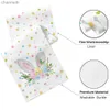 Table Runner Easter Egg Rabbit Linen Seasonal Spring Washable Dresser Scarf Decor Holiday Party Kitchen Dining yq240330