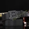 Cintura da uomo con fibbia automatica di alta qualità Lettera B Pantaloni casual da lavoro scozzesi Cinture 6 colori Designer Brand Jeans Cintura Regali di moda Cintura-1