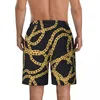 Shorts Shorts Summer Board Golden Chain Running Surf Links Graphic Beach Short Pants ShAwaii Trunks traspiranti più dimensioni