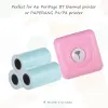 30 rouleaux papier autocollant imprimable papier thermique direct avec auto-adhésif 57 * 30 mm pour le péripage A6 Paperang P1 / P2 Mini Photo Imprimante