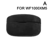 Accessori Custodia auricolari Bluetooth in pelle di lusso per Sony WF1000XM4 Copertina di processo Alcantara italiana per Sony WF 1000XM5