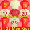 24 25 25 koszulki piłkarskie Euro Cup Pedri Lamine Yamal Pino Merino Rodrigo Sergio M.Asensio Ferran Men Men Dzieci i Hermoso Redondo Caldentey 2023 2024 Football Shirt