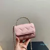 simpatiche mini borse a tracolla Marsupi Cintura a catena di design di lusso per donna Mini Marsupio Borsa scavata Cintura Accessori per gioielli per il corpo