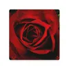 Table Mats Red Rose Ceramic Coasters (Square) Original Flower Mug Set Bulk