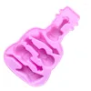 Baking Moulds 5 Hole Silicone Music Guitar Cake Pan Mold Cupcake 17.5 10.5 2cm Non-stick Chocolate Ice Jelly Pudding
