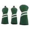 3pcs Golf Headcover NO. 13 5 Driver Wood Head Cover with No. Tag Waterproof Golf Head Cover 1 3 5 UT Golf Club Head Covers 240323