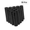 Bouteilles de stockage 50 pièces 5g Tubes à lèvres vides contenant brillant rechargeable pour voyage et usage domestique (blanc)