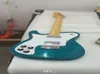 Granular bluewhite gitara lewa ręka Wysokiej jakości gitara elektryczna spersonalizowana usługa 62885570