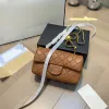 Luxury Fashion Design Ladies Classic Gold Ball Chain Bag Small Leather Material Metal Chain Diamond Checked Clamshell Bag Super All-In-One Crossbody Bag