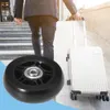 1 paar bagagevervangende wielen met metalen lagers assen schroef trolley kast wielen slijtvast luxe reparatie gereedschap