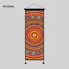 Tapeçarias de parede tapeçaria boho rolagem pintura em tela impressão fotos arte para quarto mandala decorativa