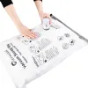 Pillow FLEXTAILGEAR 4 Pieces Vacuum Bag Set without pump Compression bag is used to store clothes bedding sheets pillow