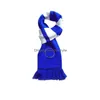 Foulards magiques Mode Foulard tricoté Fl Football Club Real Madrids Barcelone Juventus Cfc Live.P00L Support Warm Drop Delivery Dhqim