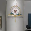 Horloges murales Horloge moderne de luxe Art Mural Design esthétique montre créative montre minimaliste mode Horloge Murale décoration de salon