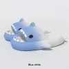 Designer woman sandal Summer Shark Slippers For Men Couples Indoor Outdoor Shark Slides Thick Soled Shoes 0023