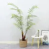 Decorative Flowers 2M Golden Monkey Fern Indoor Floor Decoration Pseudo-green Bonsai Plant Simulation Of False Trees