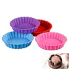 Baking Moulds 1/2/4PCS Pizza Pan Non-Stick Tray Cake Mold Bread For Kitchen Fondant Decoration Tools Cupcake Mould