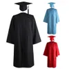 Graduati Cap und Gown Set Schuluniform Student Akademische Robe Erwachsene Graduati Anzug Universität Akademische Anzug Graduati Kleid X1yv #