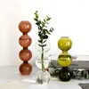 Vases nordiques Ins verre bulle vase salon fleuriste homestay créatif hydroponique fleur arrangement art moderne ornement