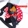 Enfant Carto taille sac enfants Fanny Pack espace de stockage Fi fille bandoulière taille sacs cadeau enfants poche étanche G156 07ja #