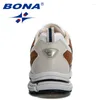 Chaussures décontractées BONA 2024 Designers chaussures de sport hommes baskets de haute qualité léger respirant Sport homme chaussures de course