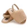 Sandalen Zomer Zachte haarstijl Klassieke pantoffel voor babymeisjes Ademende babybontschoenen Eenvoudige elastische sandalen Prinses baby 240329