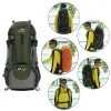 Bolsas Lixada Mochila de senderismo 50L Bolsa para deportes al aire libre de gran capacidad Mochila de viaje para acampar impermeable Mochila de escalada para montañismo