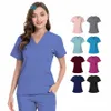 new Operating Room Medical Uniform Scrubs Hospital Working Scrubs Set Medical Supplies Nurse Dental Surgery Suit Workwear T2Xj#