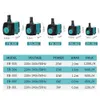 Aquarium Wasserpumpe 3W/6W/10W/15W/25W Ultra-Viertel-Tauchpumpenfilter-Filter Fischteich Fountain Fischtankwechsel Wasserpumpe