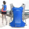 Sacs Nylon Vest Running Sac à dos Sports Hydratation Cycling Marathon Trail portable Men de femme Sac Imperméable Run Fitness Rucksack