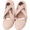 Chaussures de ballet extensibles pour femmes, pantoufles de ballet professionnelles, chaussures de ballet élastiques pour femmes adultes, yoga, gymnastique, danse, P3Pl #