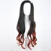 ゲームGenshin Impact Venti Cosplay Unisex 50cm Blue Wig Cosplayアニメコスプレブレードウィッグ耐熱性合成ウィッグ