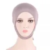 Beanie/Skull Caps Mticolor Elastic Bandage Hijab Muslim Lap Turban Hat Fashion Headtie Inner Hijabs Bonnet調整可能headb dhgarden dhvdp