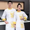 chef Lg Sleeve Autumn Winter Hotel Rear Clothes for Cook Baking Catering Barbecue Shop Male and Female Overalls P k3nj#