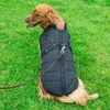 Vêtements pour chiens Vêtements pour animaux de compagnie Grande veste Hardshell épaissie Fournitures imperméables pour chiens 1PC