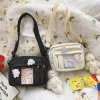 2023 New Wmen Persality Creative Transparent Card Girl Student Menger Bag Cute Funny Mobile Phe Bag Small Shoulder Bags d6UI#